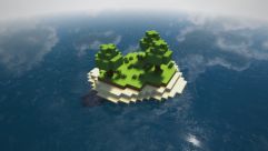 Minecraft Small island 1