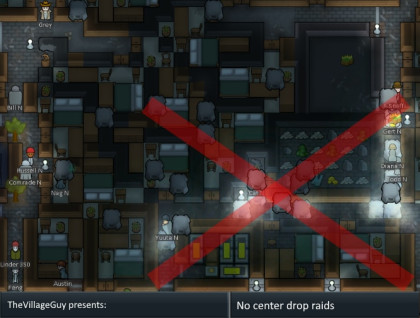 No Center Drop Raids