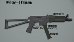 Rytsar-9 Submachine Gun 2