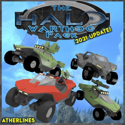 Halo Warthog Pack