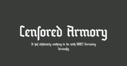 Censored Armory