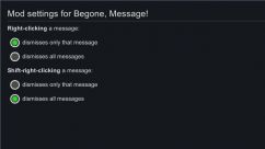 Begone, Message! 0