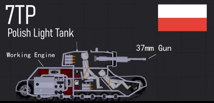 7TP Polish Light Tank