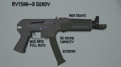 Rytsar-9 Submachine Gun 3