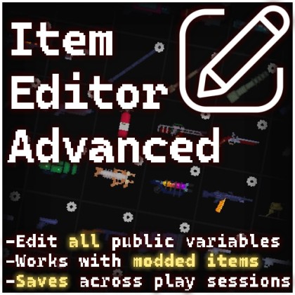 Item Editor Advanced