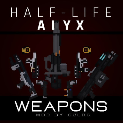 HALF LIFE ALYX Weapons