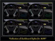 Collection of dashboard lights for MAN 0