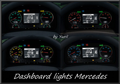 Dashboard Lights Mercedes