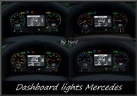 Dashboard Lights Mercedes 0