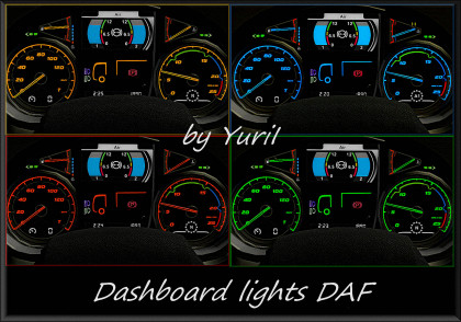 Dashboard Lights DAF