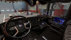 Dark Interior для Scania S/R 2016 3