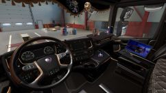 Dark Interior для Scania S/R 2016 1