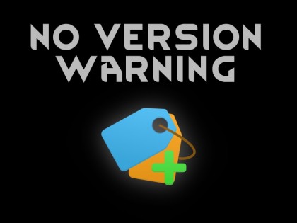 No Version Warning