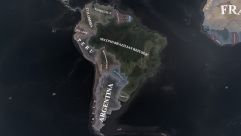 Vintage Map RUS/ENG 0