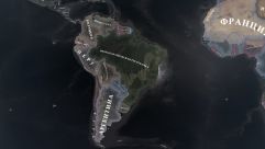 Vintage Map RUS/ENG 4