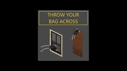 [B41&42] Throw your bag across