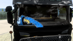 Wipers Sticker Cookie Monster 3