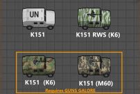 Korean Armory II - Vehicles 0