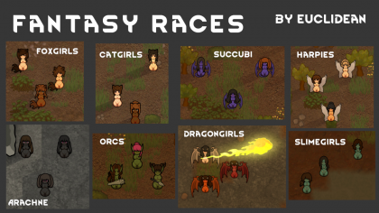 RimJobWorld - Fantasy Races