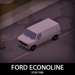 '86 Ford Econoline E-150 + Pop Culture vans