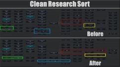 Clean Research Sort 0