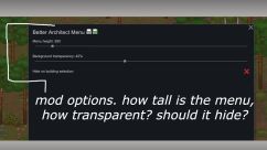 Better Architect Menu 0