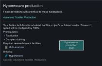 Advanced Textiles Production 1