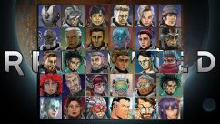Набор портретов персонажей "Колонисты Rimworld" 0