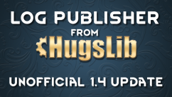 HugsLib Log Publisher for 1.4 0