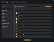 Choose Wild Animal Spawns 2 Choose Wild Animal Spawns 2