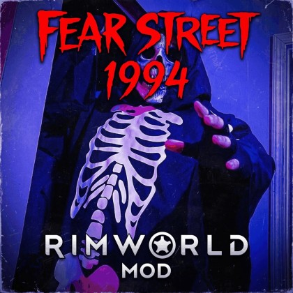 Fear Street skeleton outfit