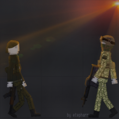 Russian&Ukrainian Soldier 0