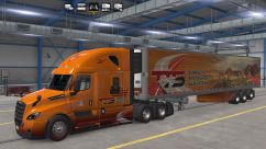 Combo Skin TTS для Freightliner Cascadia и прицепов SCS 2