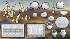 Roots of Rimworld - Neolithic Decor & Furniture 1