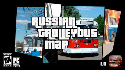 Russian Trolleybus Map