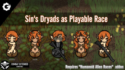 Sin's Dryads as Humanoid Race [HAR]