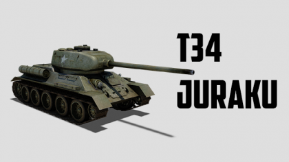 Juraku soviet tank T-34