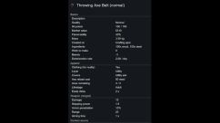 Throwing Weapon Belt 0